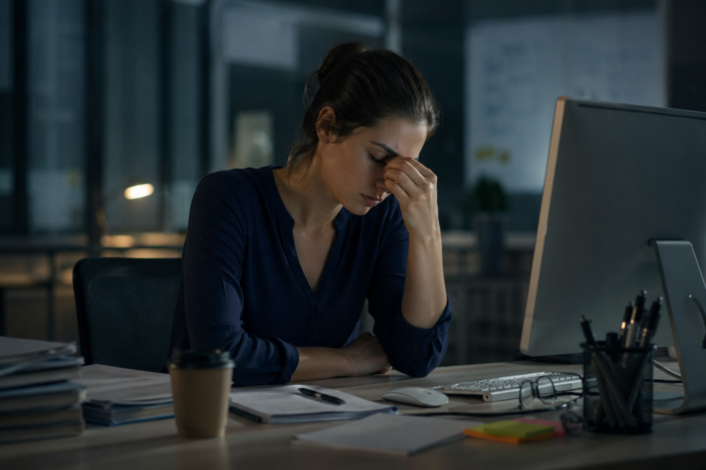 Depression im Job verbergen